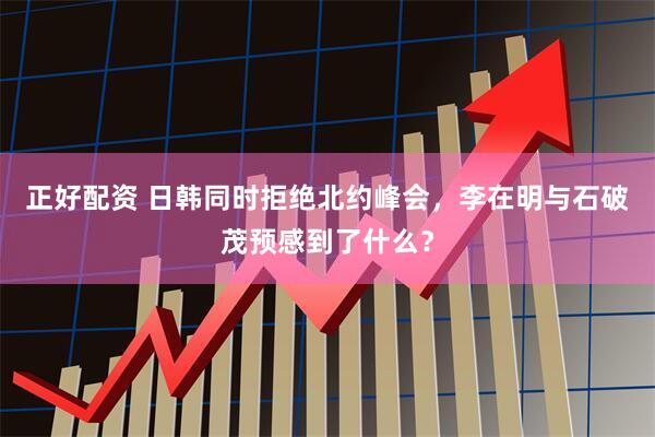 正好配资 日韩同时拒绝北约峰会，李在明与石破茂预感到了什么？